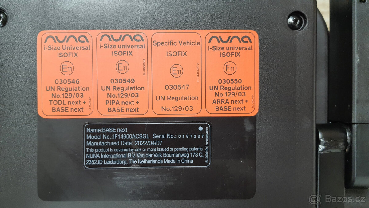Dětská autosedačka NUNA PIPA next + NUNA BASE next - 9