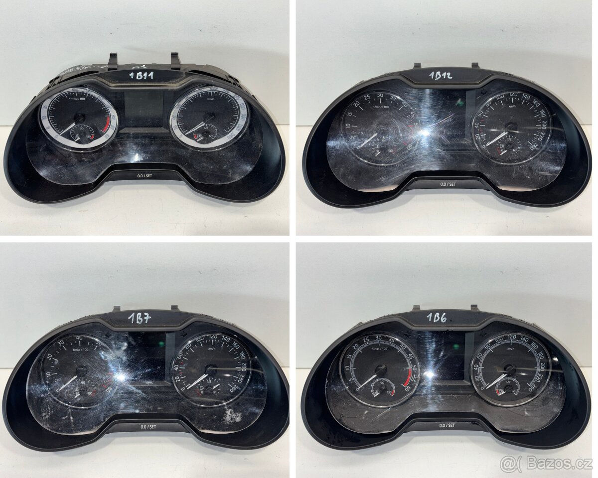 Panel sdružených přístrojů (budíky, virtual cockpit ) - 9