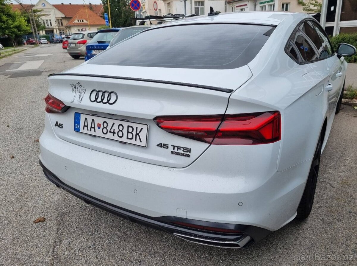 AUDI A5 S5 RS5 B9 spoiler kridlo na kufor - 9