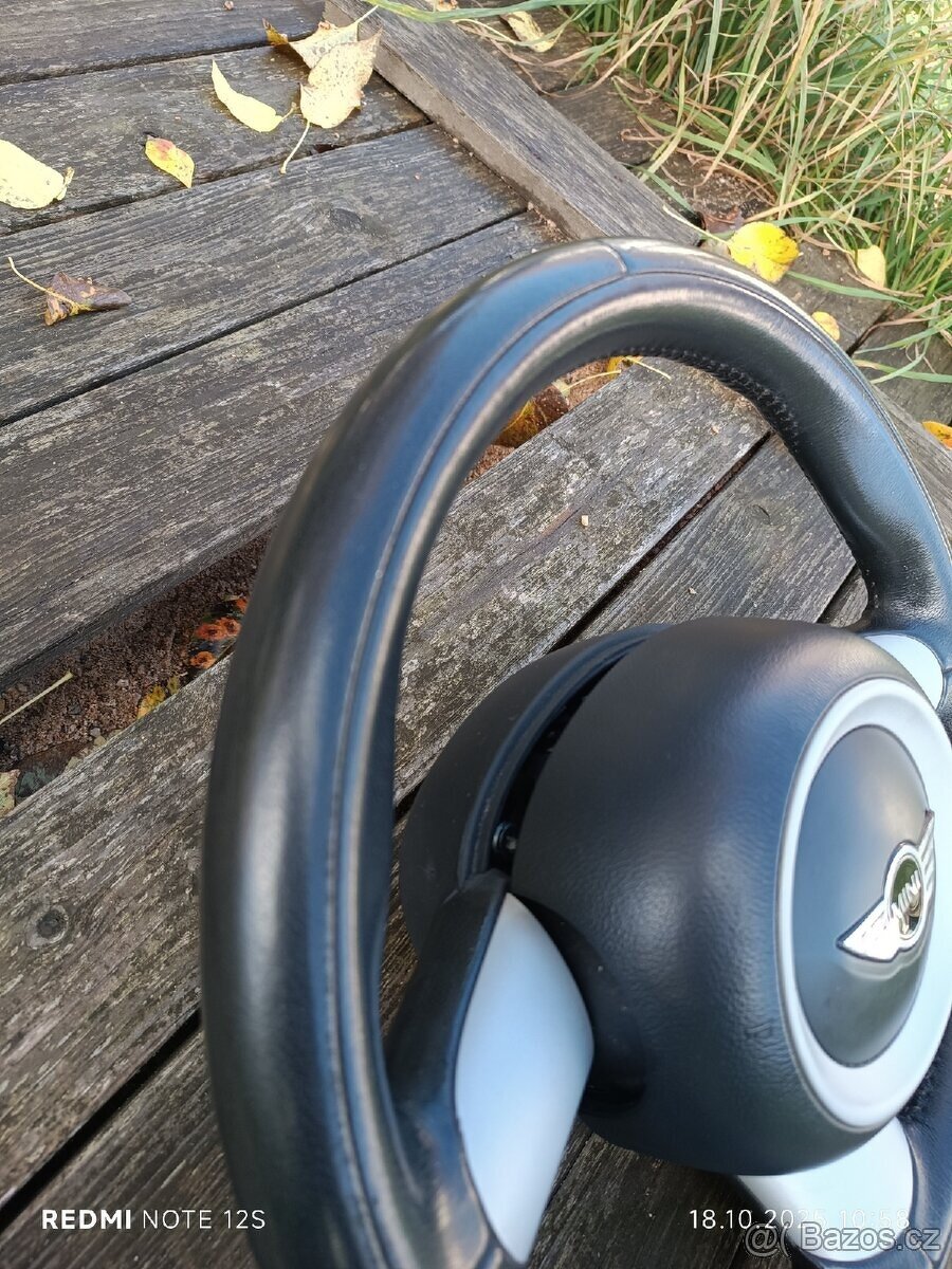 Origo tříramenný volant Mini Cooper S R53 R50 R52 cabrio - 9