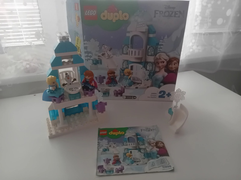 2135 - lego duplo 10899 Zámek z Ledového království - 9