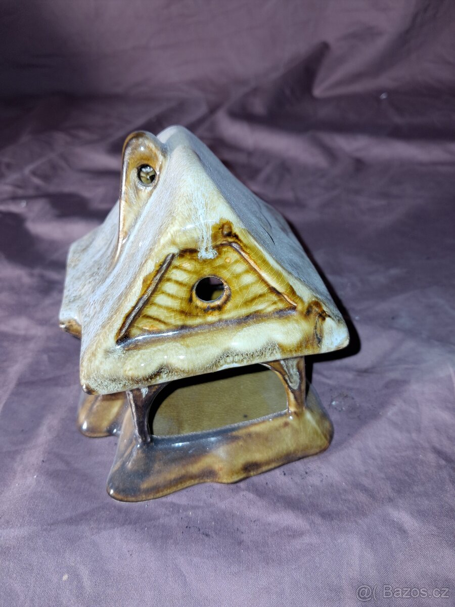 Vánoční domečky na čajovou svíčku. - 9