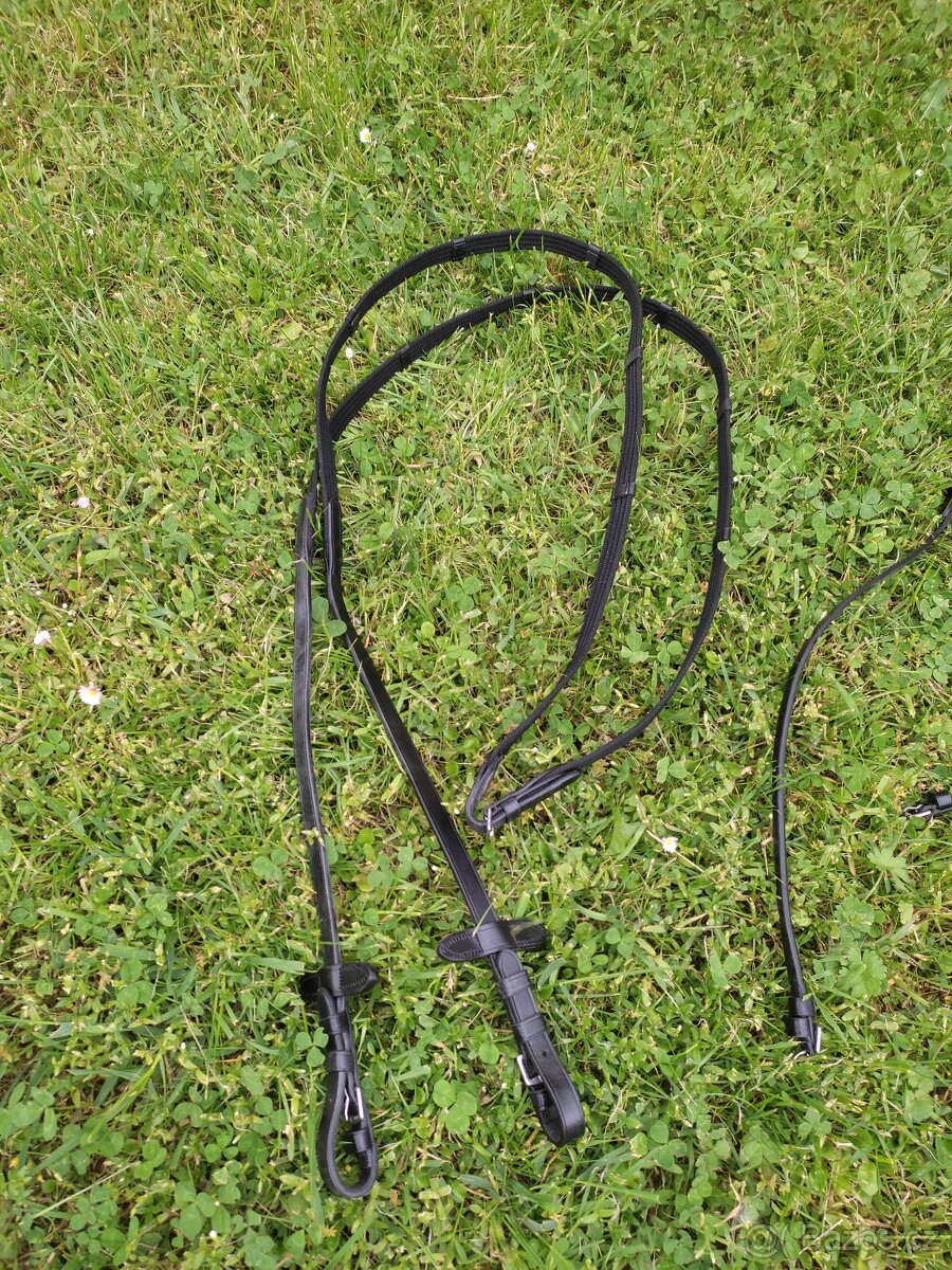 Uzdečka kentaur anatomická, full, černá - 9