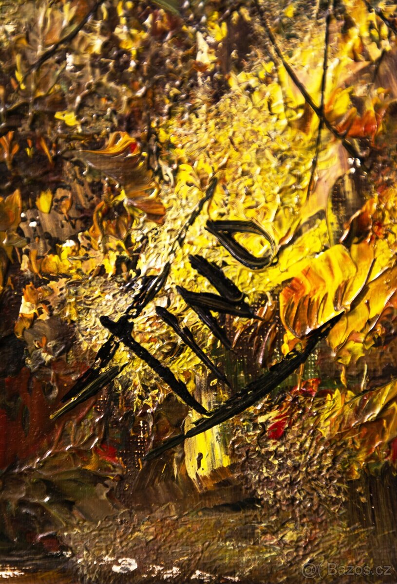 Autumn / Jeseň – olej na plátne, 90 × 60 cm - 9