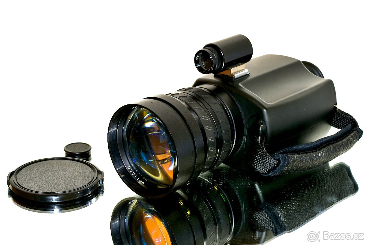 Zenit IR 1,5/100mm M42 + noční vidění Zenit NV-100 TOP STAV - 9