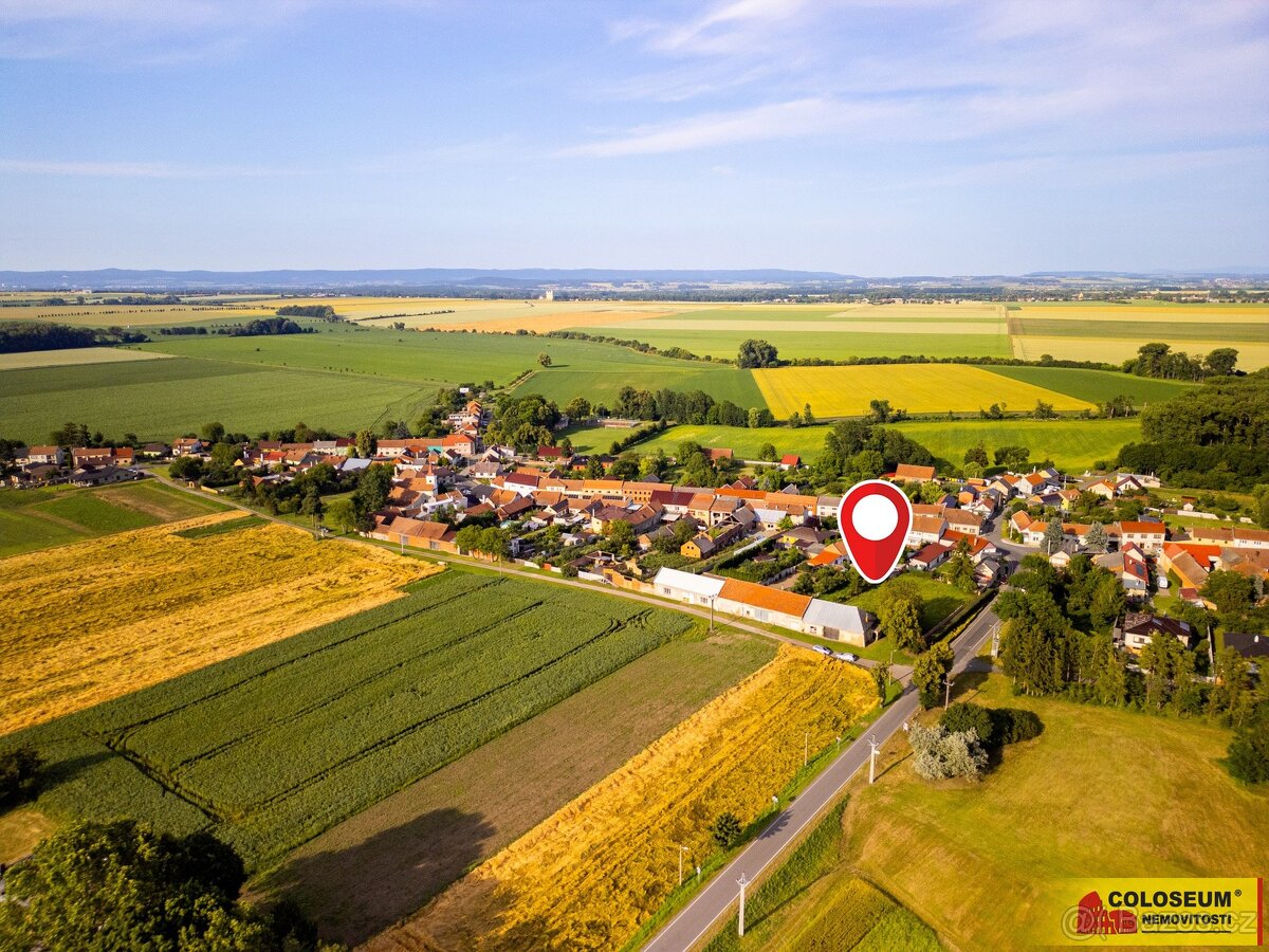 Biskupice, stavební parcela, cca 926 m2, sítě – pozemek - 9