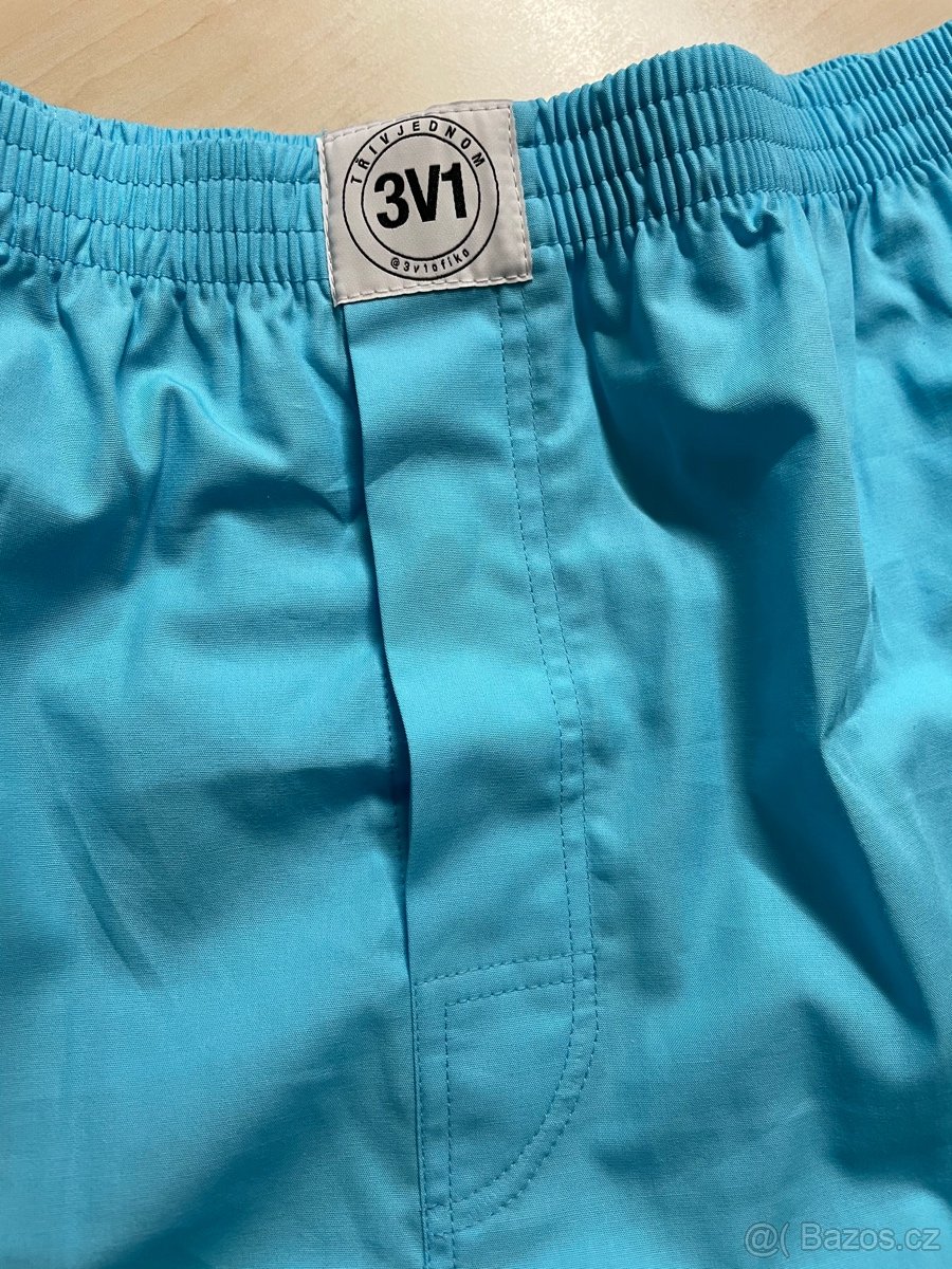 3v1 nové pánské trenky S - 9