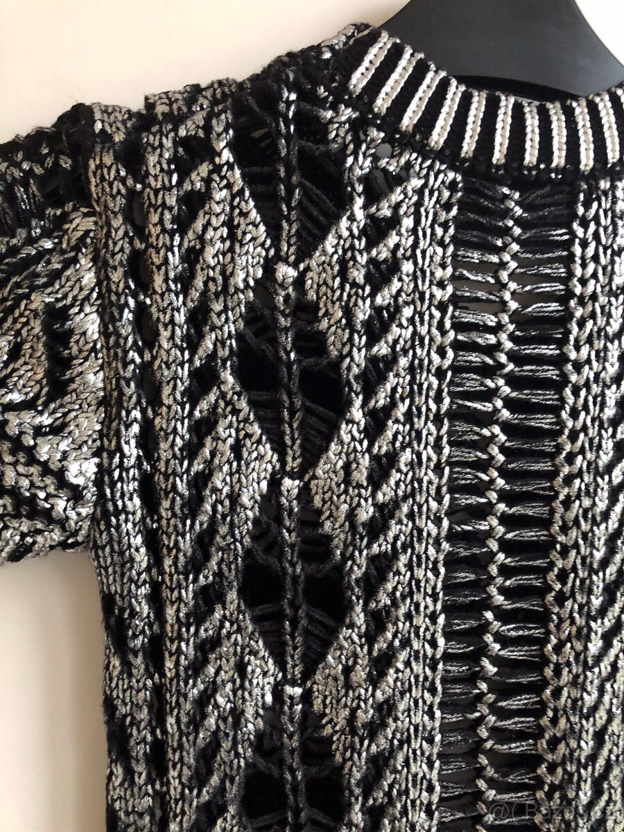 Úpletové šaty Philipp Plein Vel. XS - 9