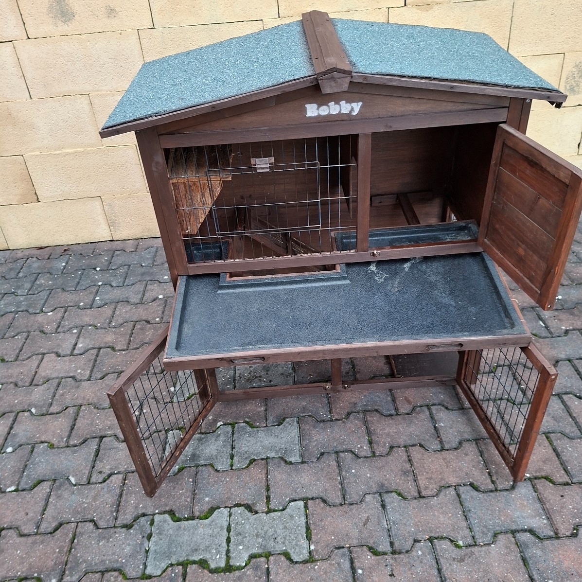 Králíkárna dvoupatrová - venkovní (zateplená) TOMMI EPONA - 9