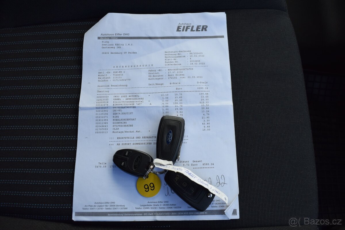 Ford Transit Custom 2,0 TDCi L2H2 SUPER STAV - 9