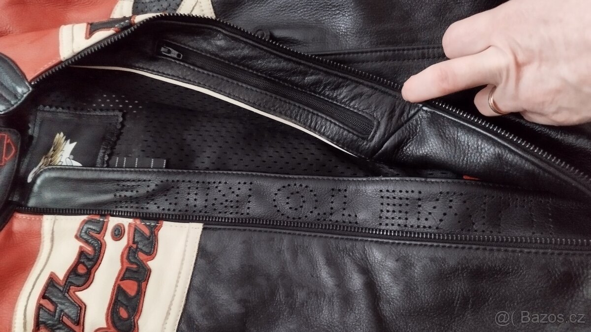 Harley Davidson dámská kožená vel..S - 9