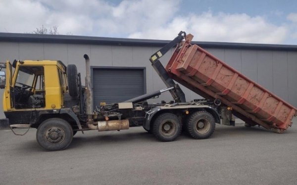 6x6 hák kontejner Tatra T815 + vany - 9