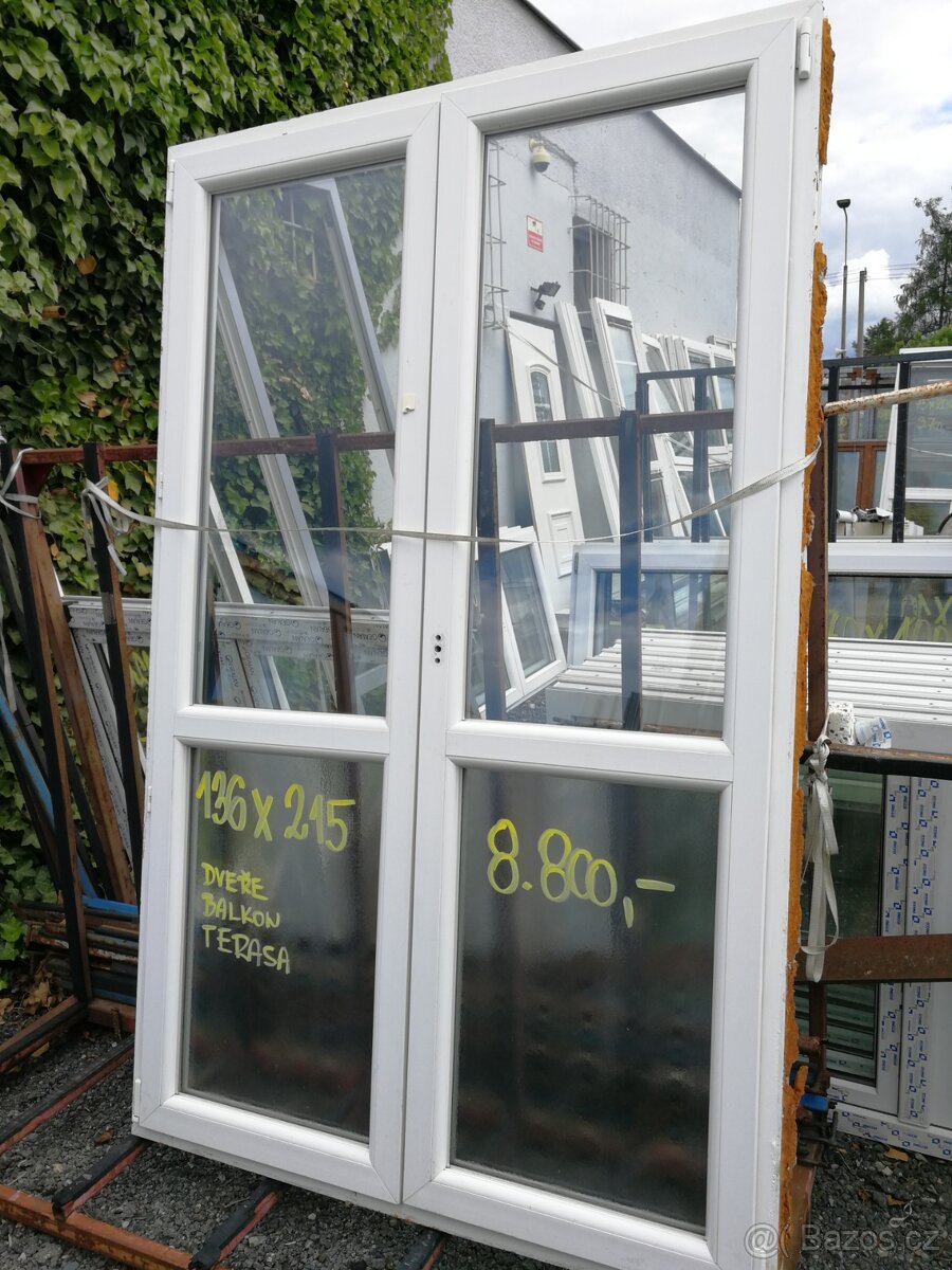 dveře použité balkonové - 9