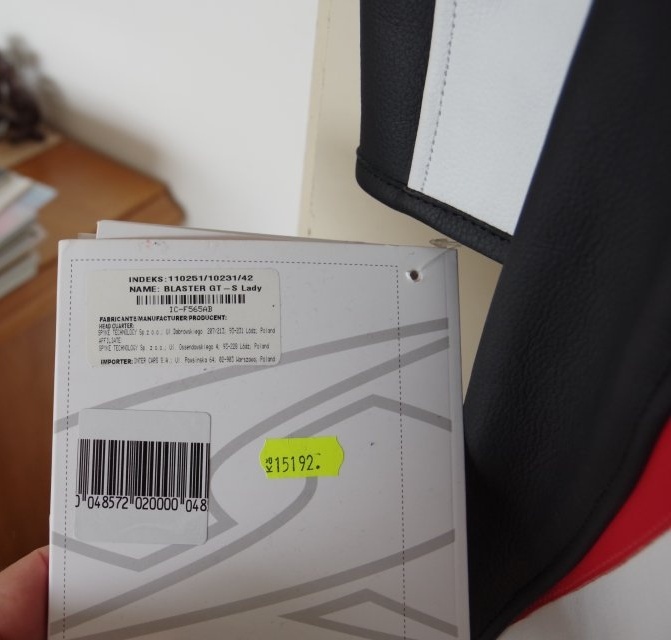 Motocyklová kombinéza, Spyke Blaster-GT, dámská v.42 - 9