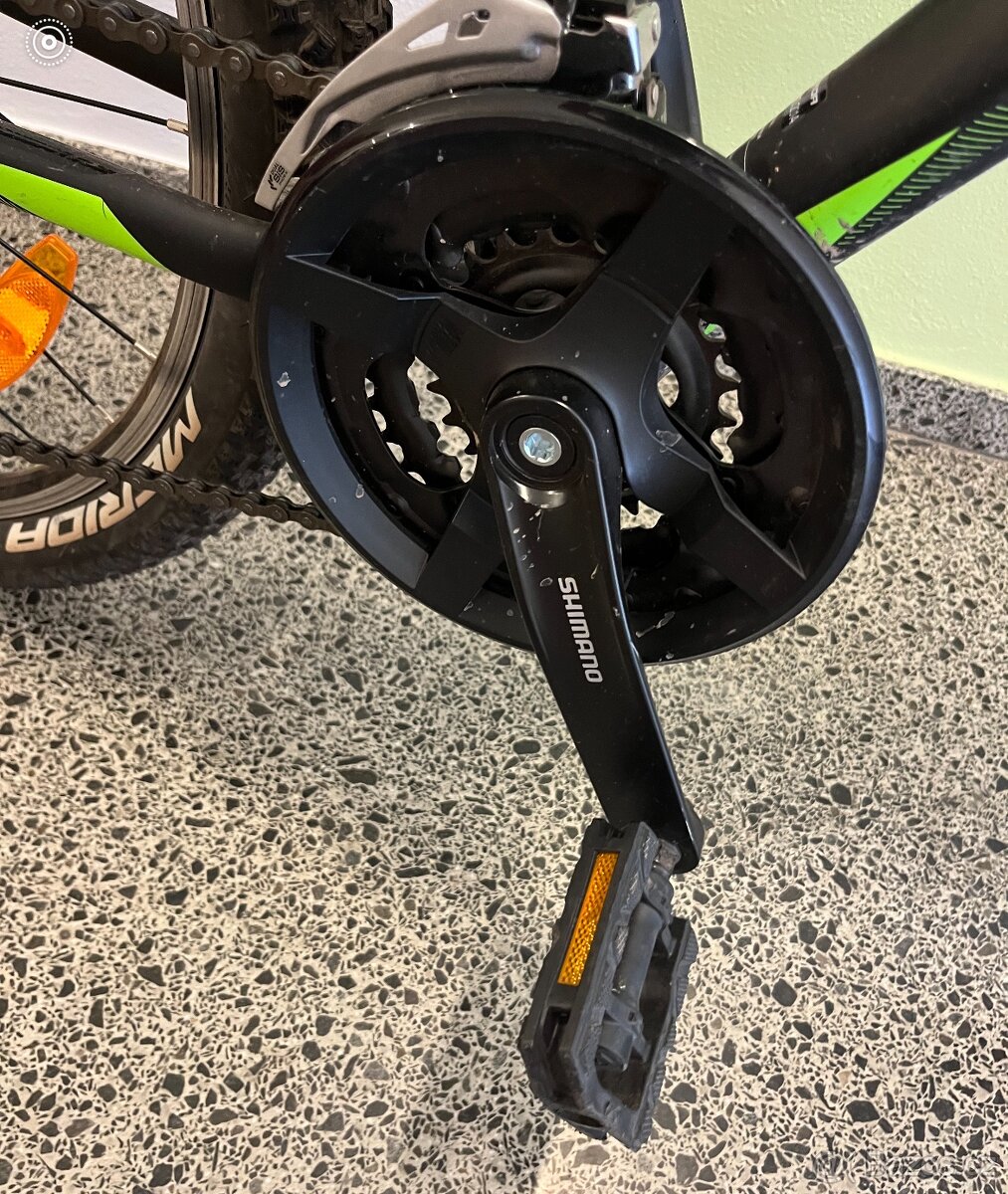 MERIDA matts 6.20 černo zelené Junior 16” - 9