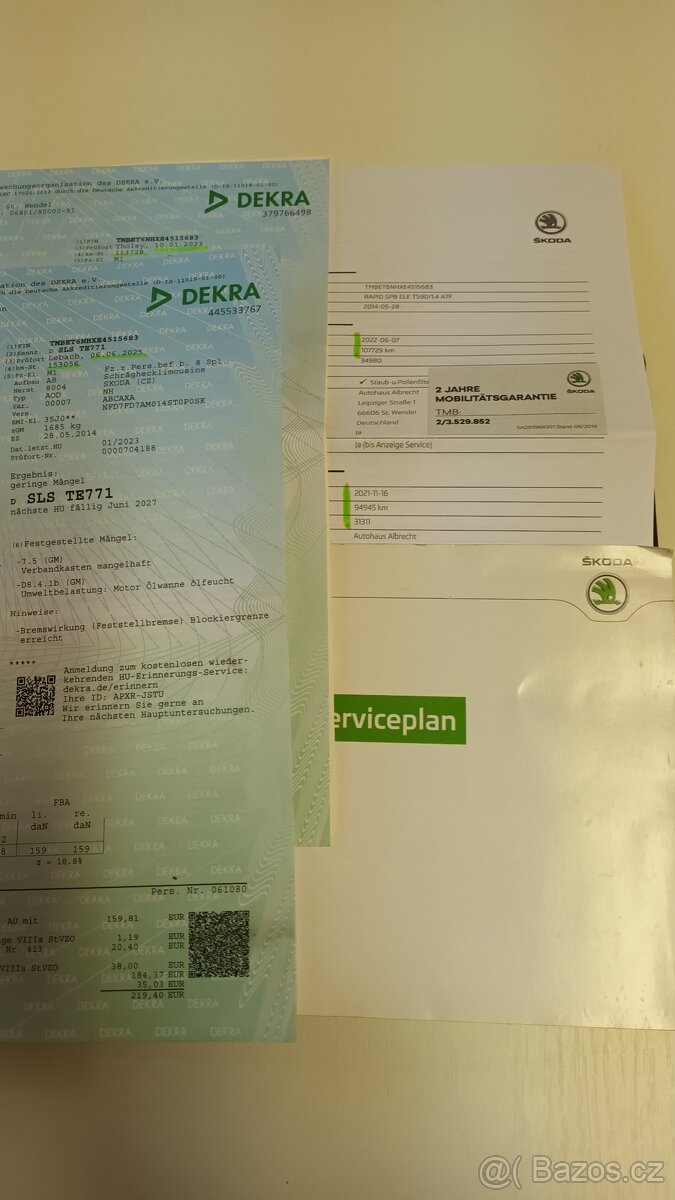 Škoda Rapid 1,4TSI 90kW DSG LPG ELEGANCE - 9