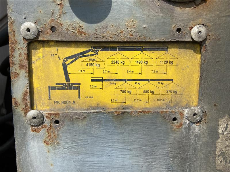 Mercedes Benz Atego hydraul. ruka, motor po GO - 9