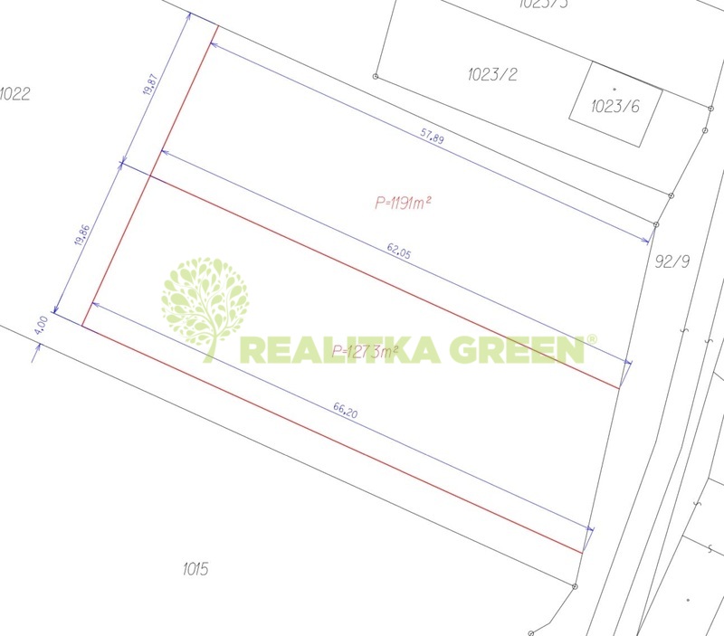 Prodej stavebního pozemku v obci Ostrata, okres Zlín, CP 1.2 - 9