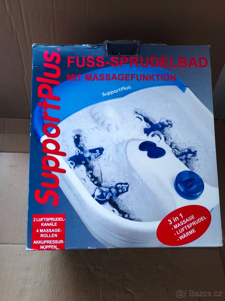 Masážní vanička na nohy Support Plus - 9