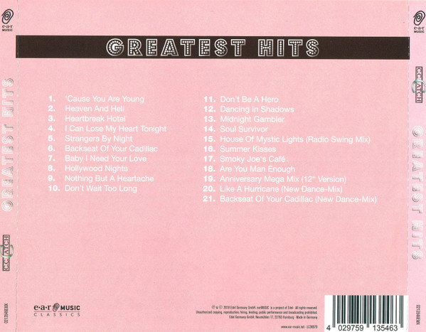 Prodám různé zahraniční CD Cher,C.C.Catch: - 9