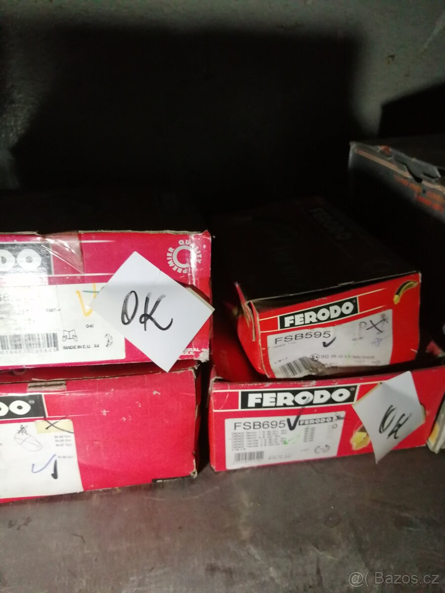 Brzdové čelist různé vozy Ferodo - 9