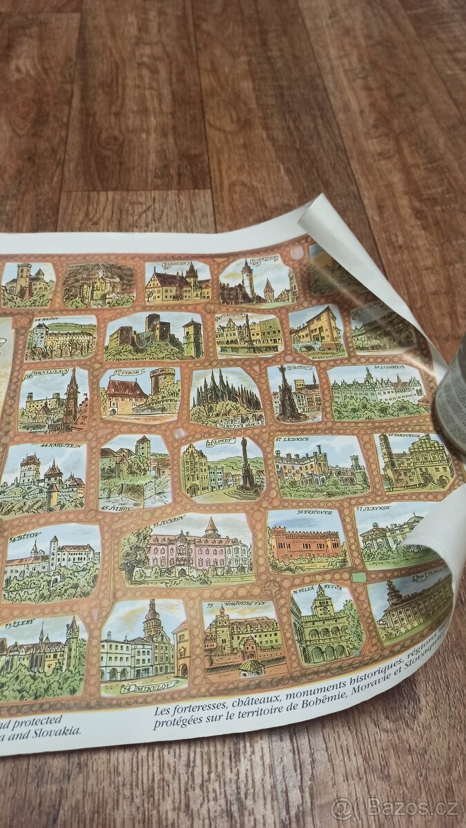 Plakát státní hrady a zámky - 9