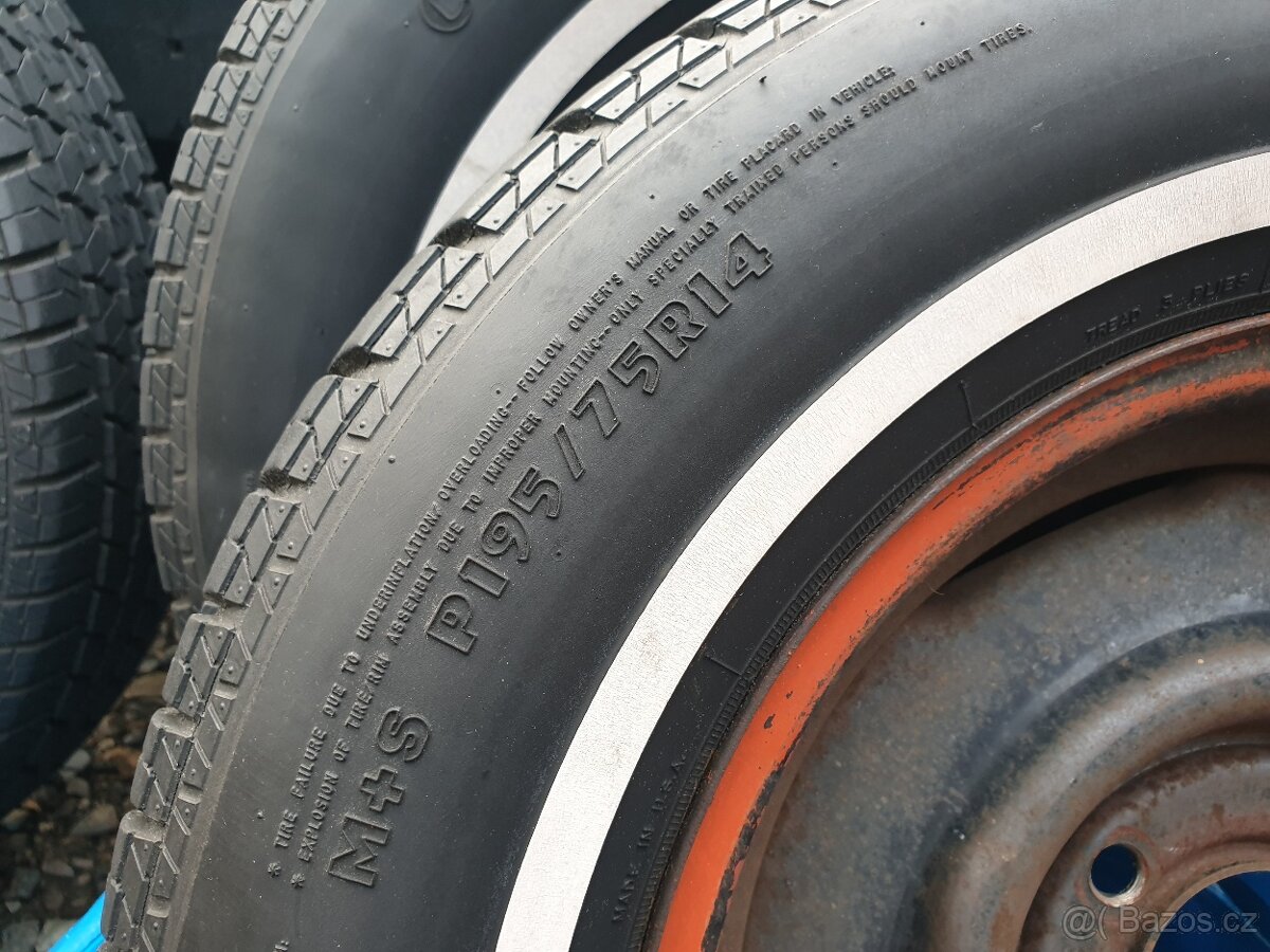 Custom 428 běloboké pneu - 9