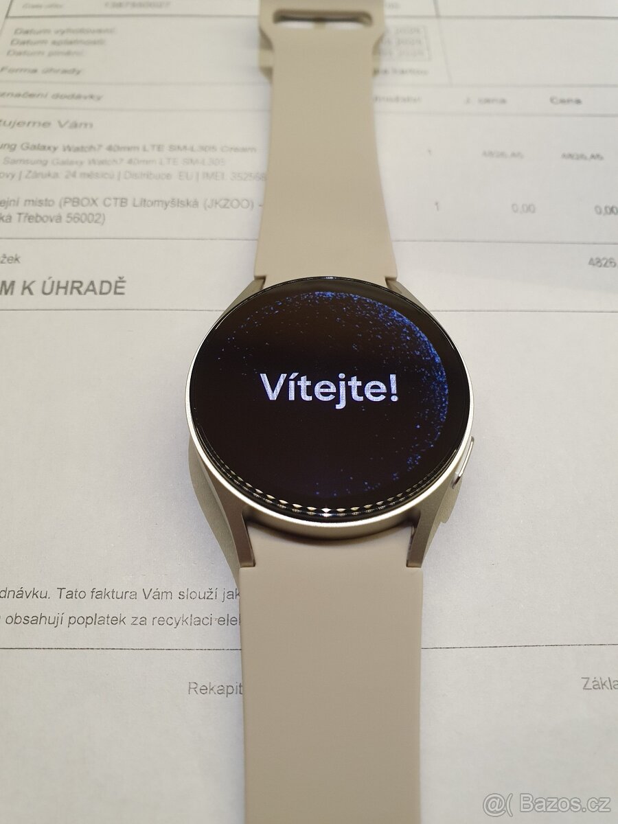 Samsung Galaxy Watch7 40mm LTE – béžová | TOP stav, záruka - 9