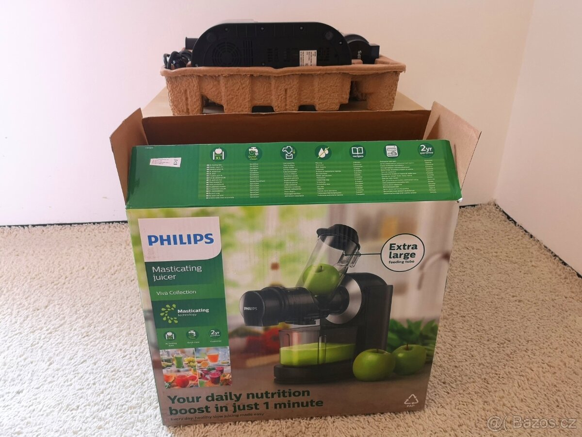 Šnekový odšťavňovač Philips HR1889/70 - 9