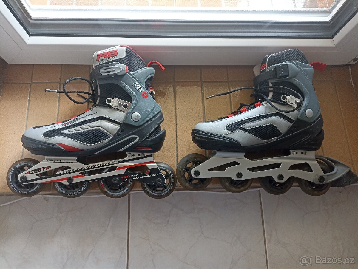 Inline kolečkové brusle unisex vel. 41 - 9