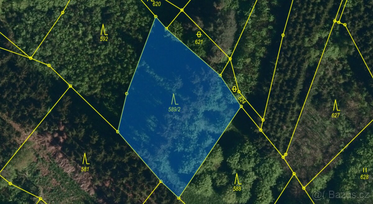 Prodej lesa Drnovice u Valašských Klobouk - 2294m2 - 9