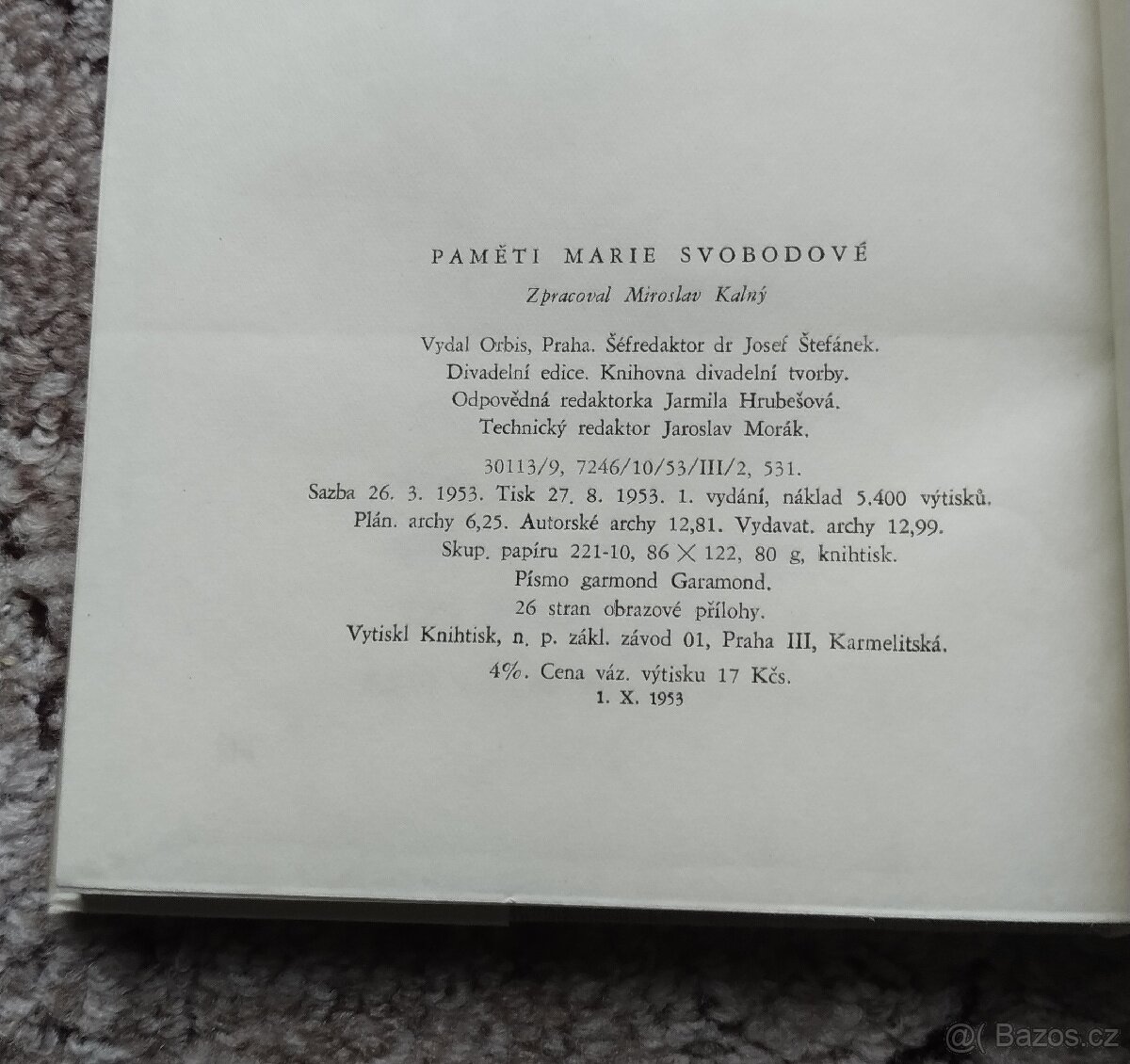 Staré knihy 6/10 - 9