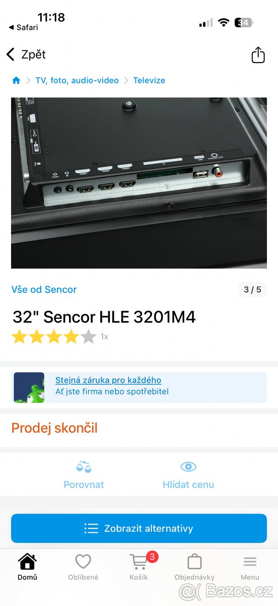 32" Sencor HLE 3201M4 Led TV - 9