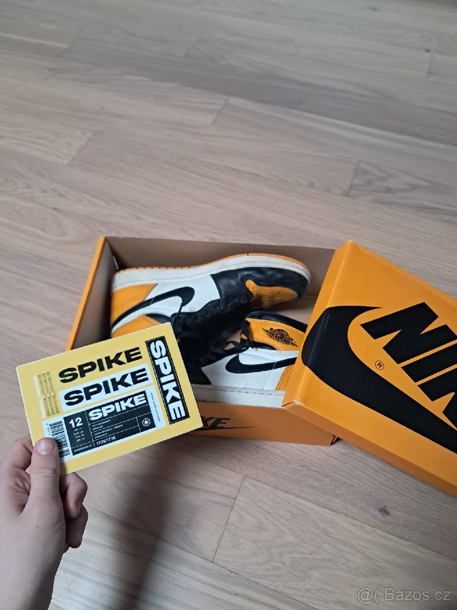 Jordan 1 high yellow toe (taxi) - 9