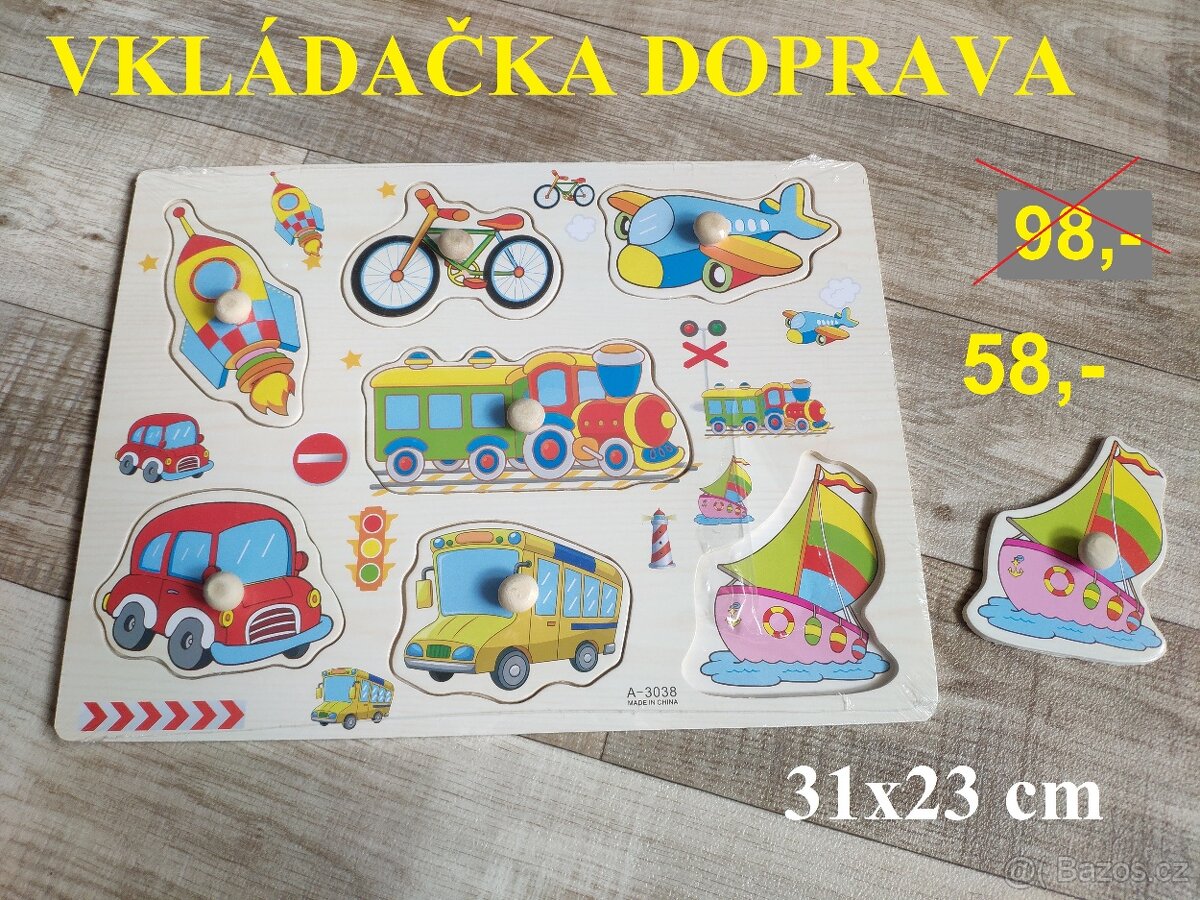 VKLÁDAČKY - nové 4+1 ZDARMA - 9