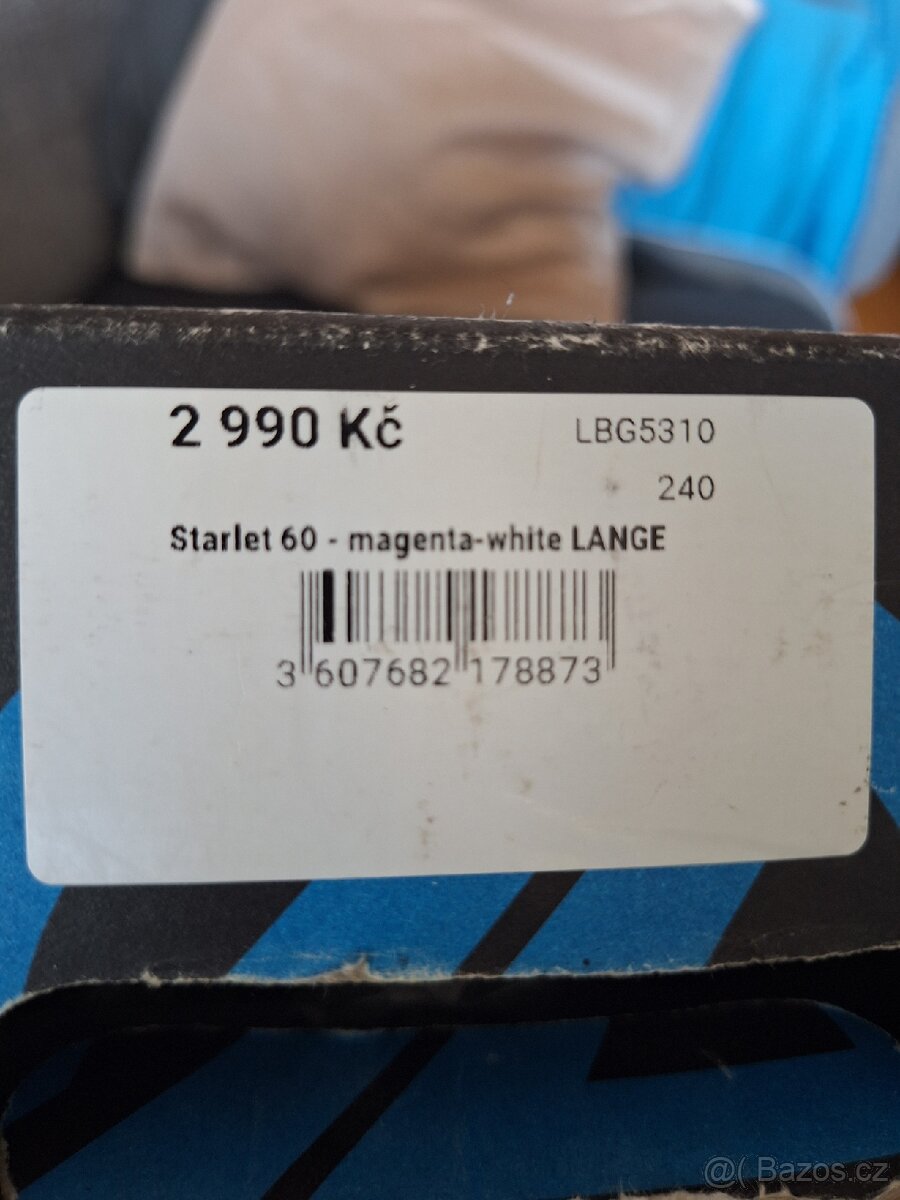 Dívčí lyžáky vel. 37/38 značky Lange. - 9