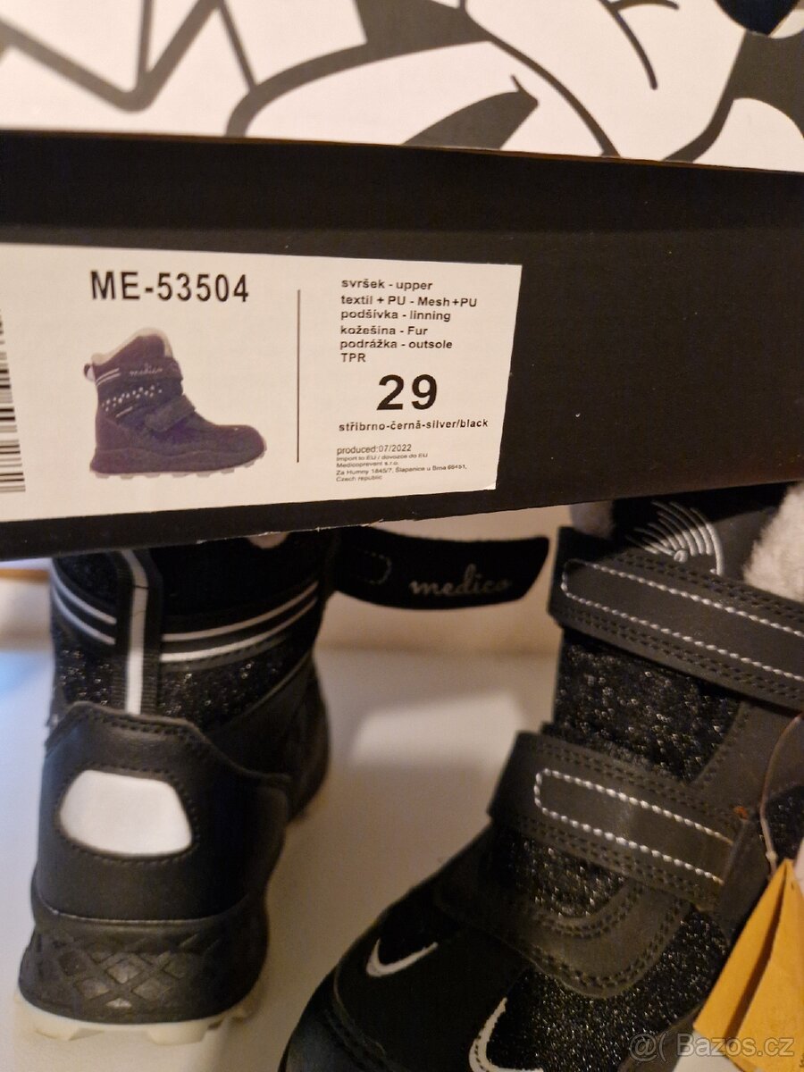 Teploučké zimní botky vel 29 - 9