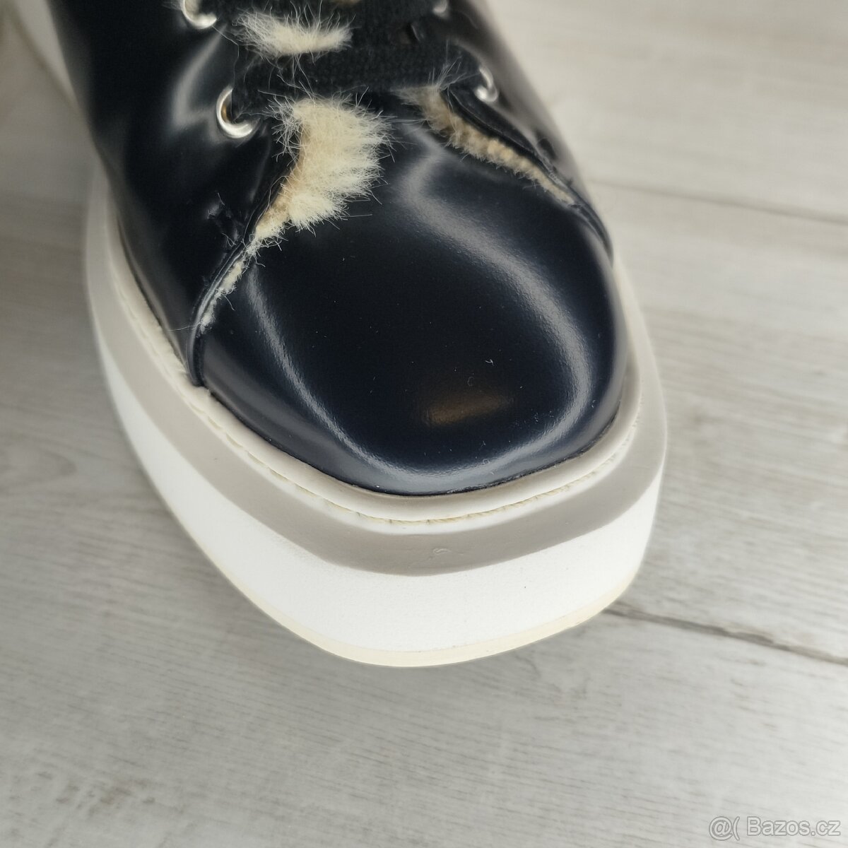 Kožené dámské zimní boty Calvin Klein, vel. 38 - 9