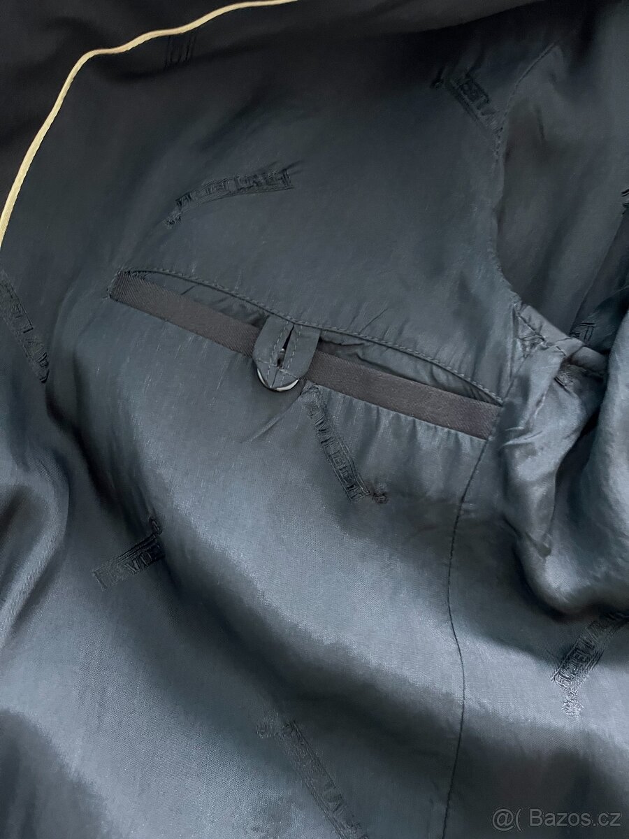 Černý pánský oblek 56/176 - 9