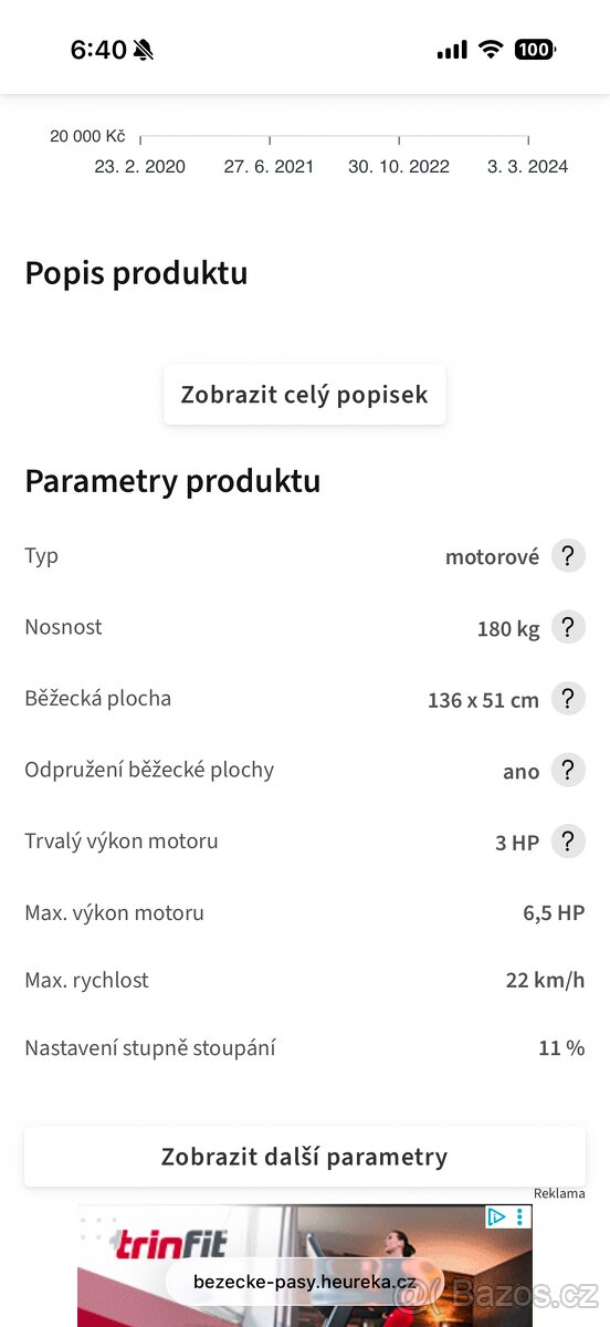 Běžecký pás Brother GB5000BA - 9