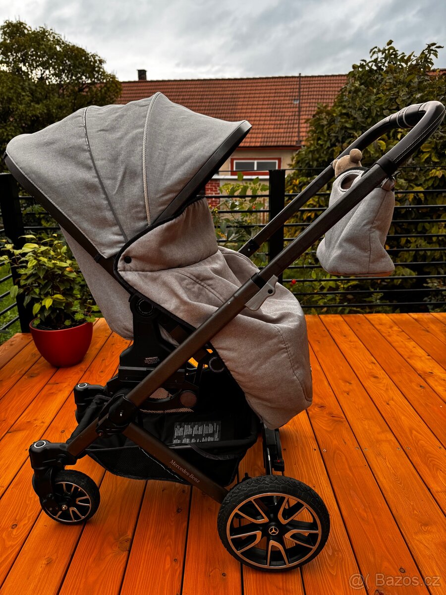 Kočárek Hartan + dětské vajíčko NuNa Pípa - 9