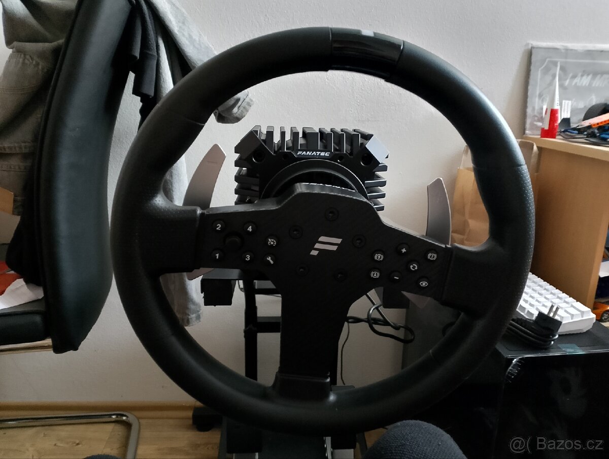 Sim racing rig fanatec ready to race bundle 8nm - 9