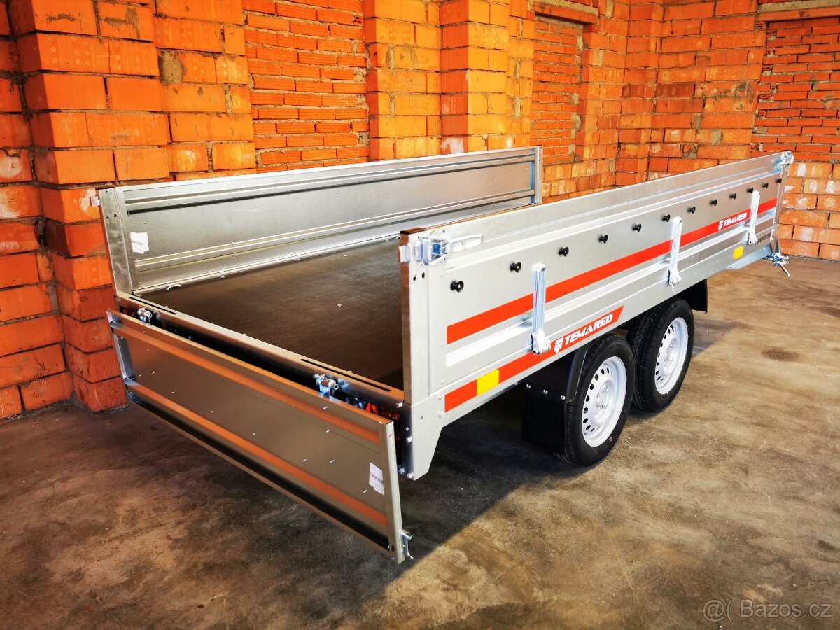 přívěsný vozík 3040 x 1530 x 400 cm - 9