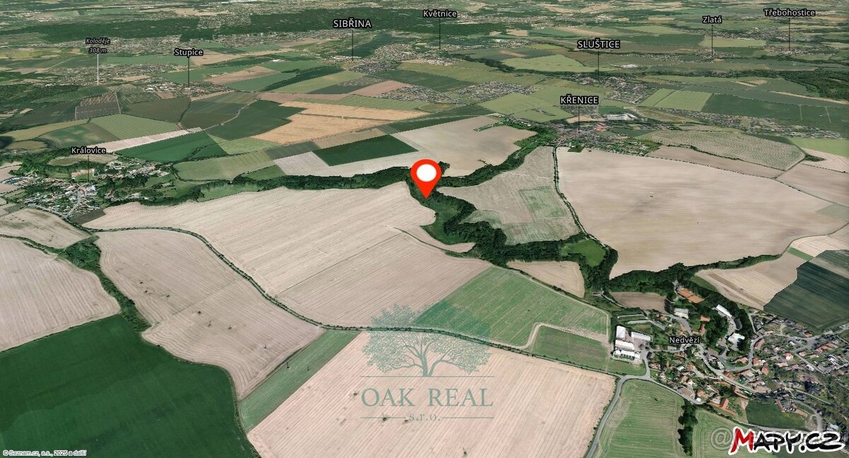 Prodej pozemky - trvalý travní porost, 698 m² - Praha - Král - 9