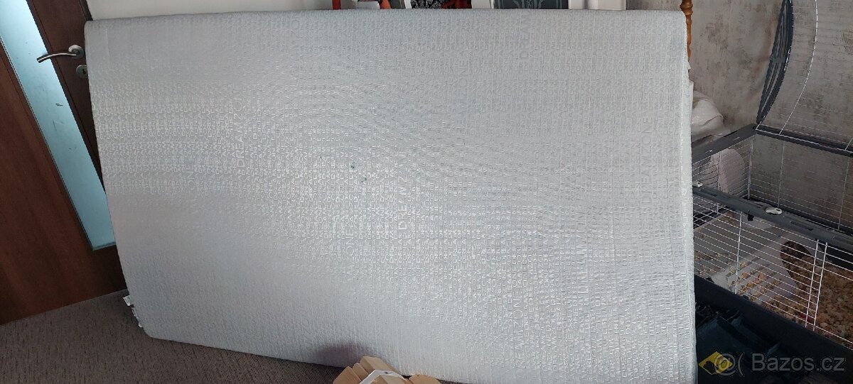 Bílá postel 120x200 vyrobena na zakazku - 9