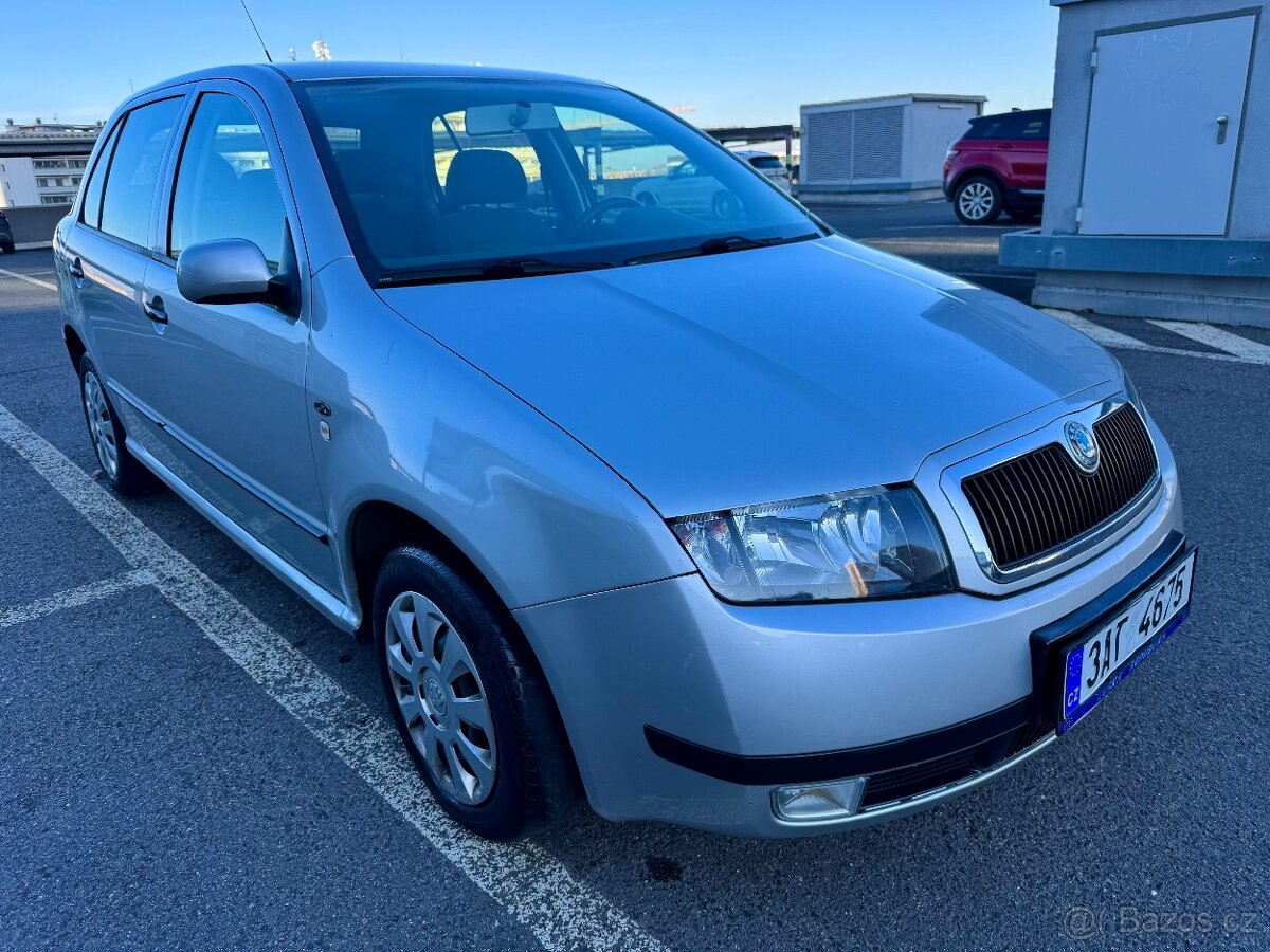 ŠKODA FABIA 1.4 16V 55KW, NOVÁ STK, BEZ KOROZE, KLIMA, - 9
