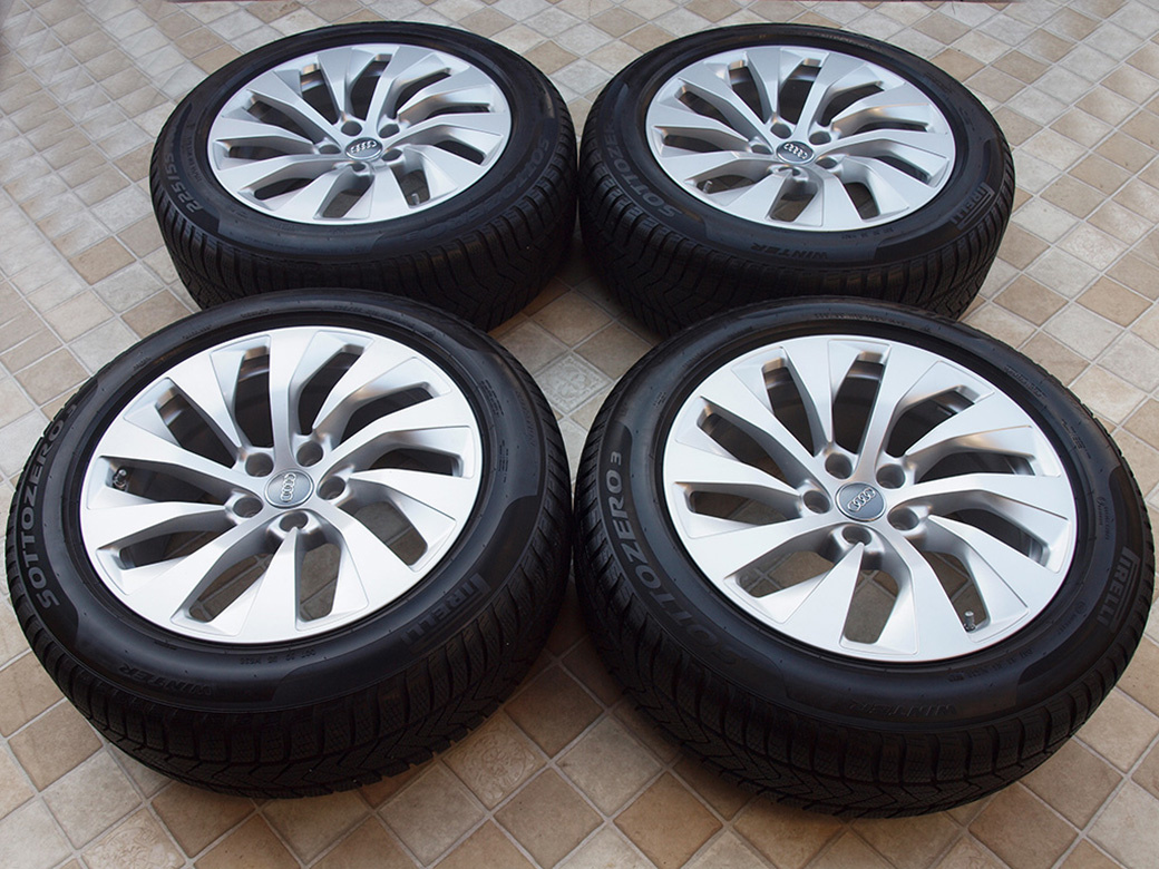 18" Alu kola = 5x112 =AUDI A7 4K8 – TÉMĚŘ NOVÉ ZIMNÍ - 9