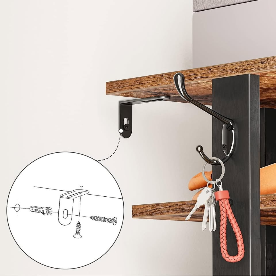 8-patrový industriální nebo bílý botník - 9