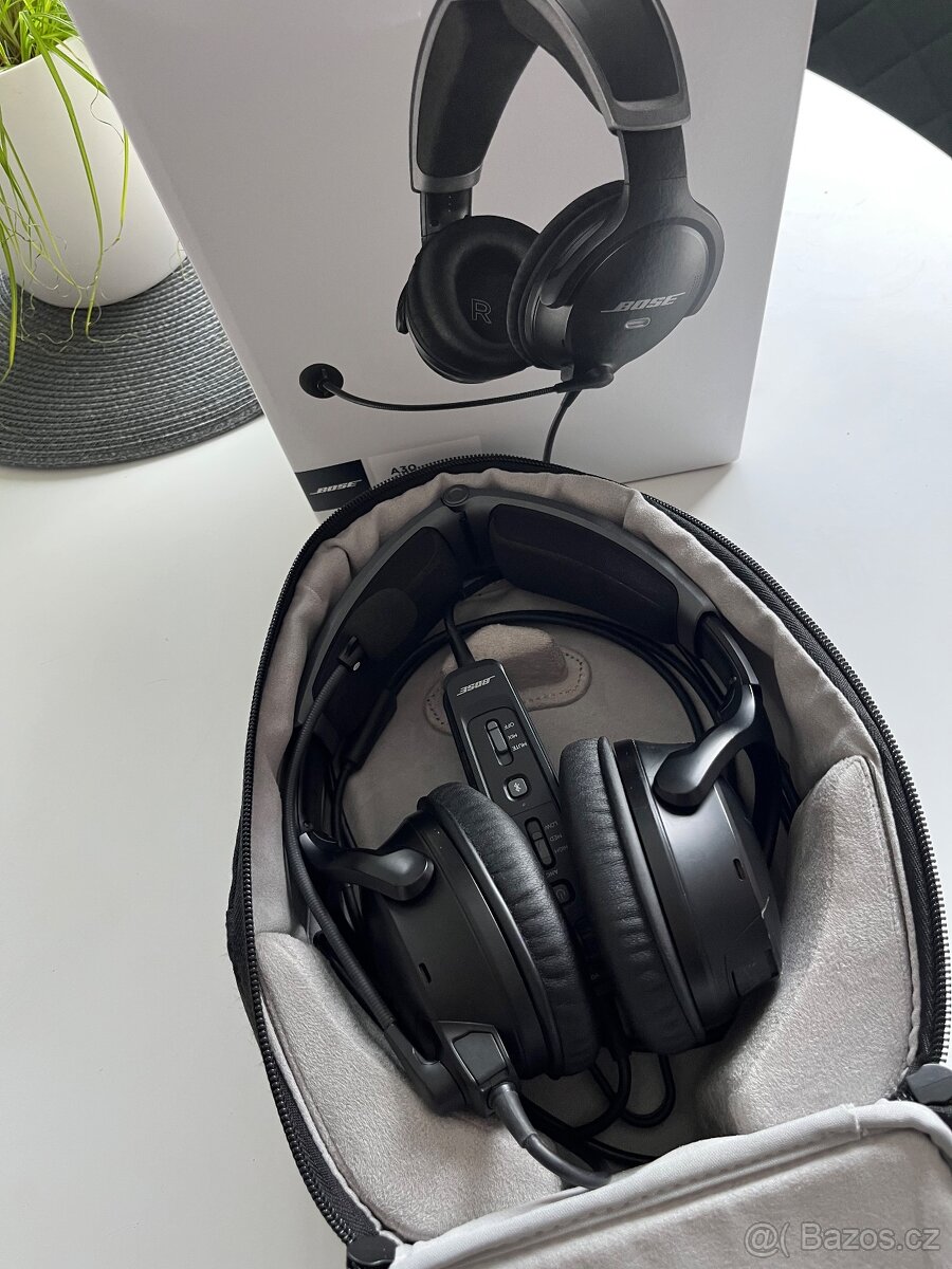 Bose A30 Sluchátka – Bluetooth, Dual Plug (PJ) - 9