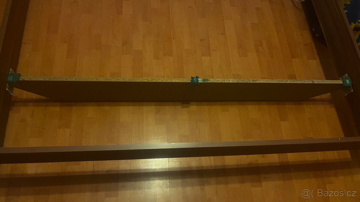 Dvoulůžková postel bez roštu a bez matraci - 9